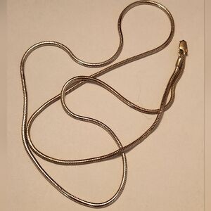 Gold Snake Chain Necklace